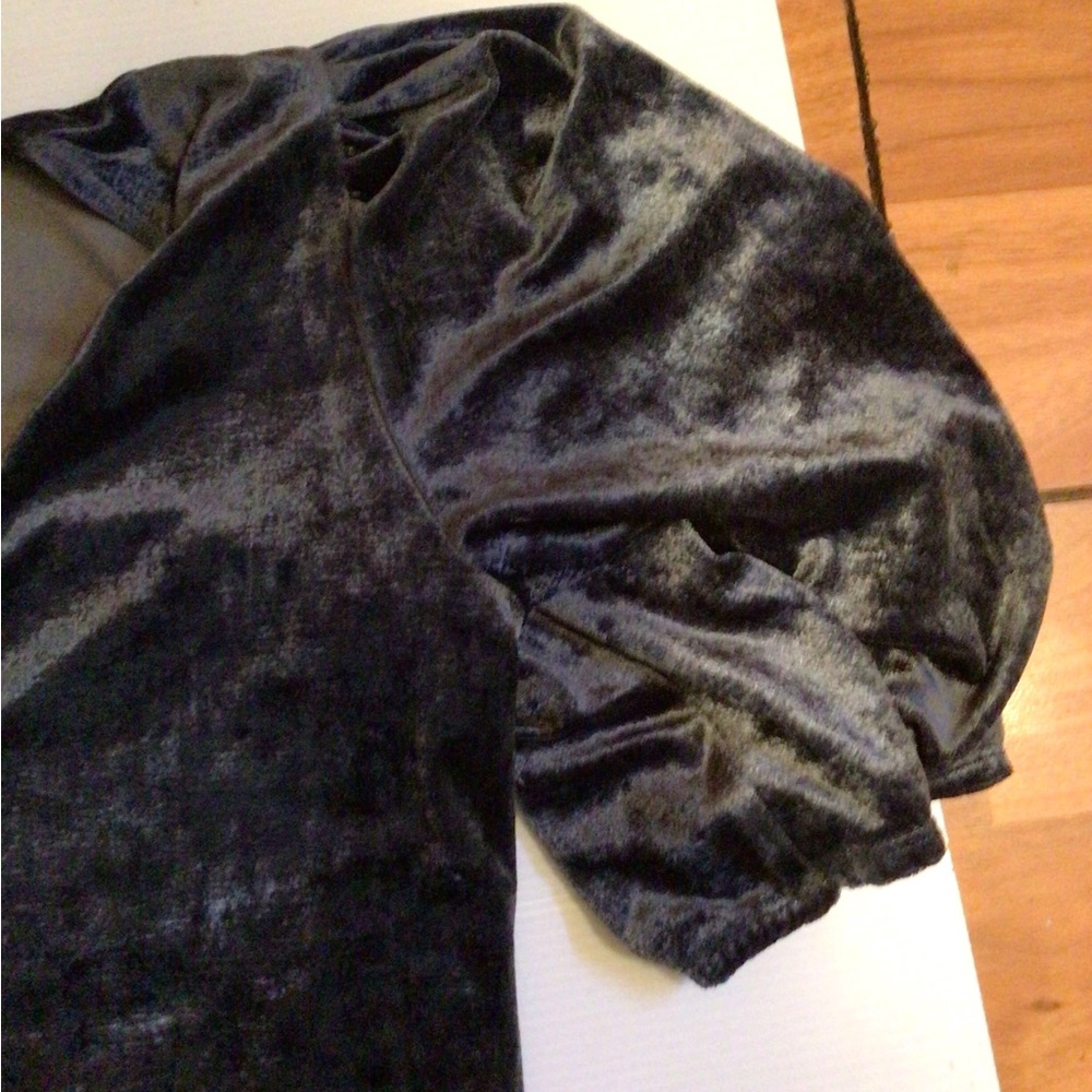 Sale! Free People don’t you wish velvet bodysuit - Picture 6 of 9